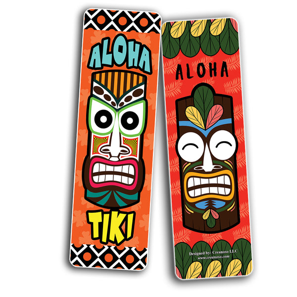 Aloha Tiki Design Bookmarks Cards (60-Pack)
