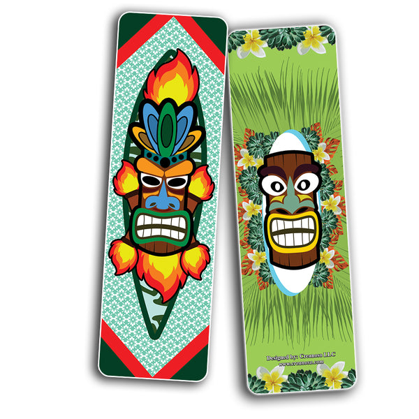 Aloha Tiki Design Bookmarks Cards (60-Pack)