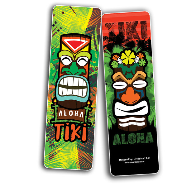 Aloha Tiki Design Bookmarks Cards (60-Pack)