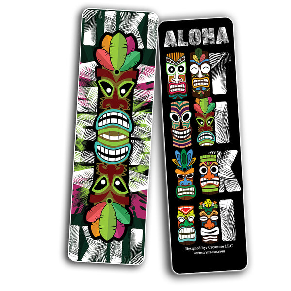 Aloha Tiki Design Bookmarks Cards (60-Pack)