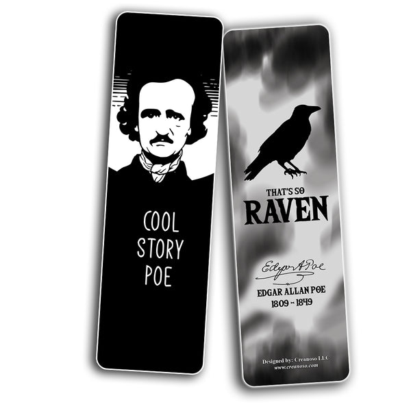 Literary Classics Bookmarks Cards (30-Pack) - Great Reading Rewards Incentives for Book Lovers & Literature Gifts for Young Readers