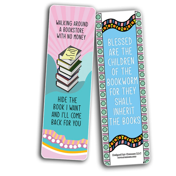Reading Bookmarks for Books (60-Pack)