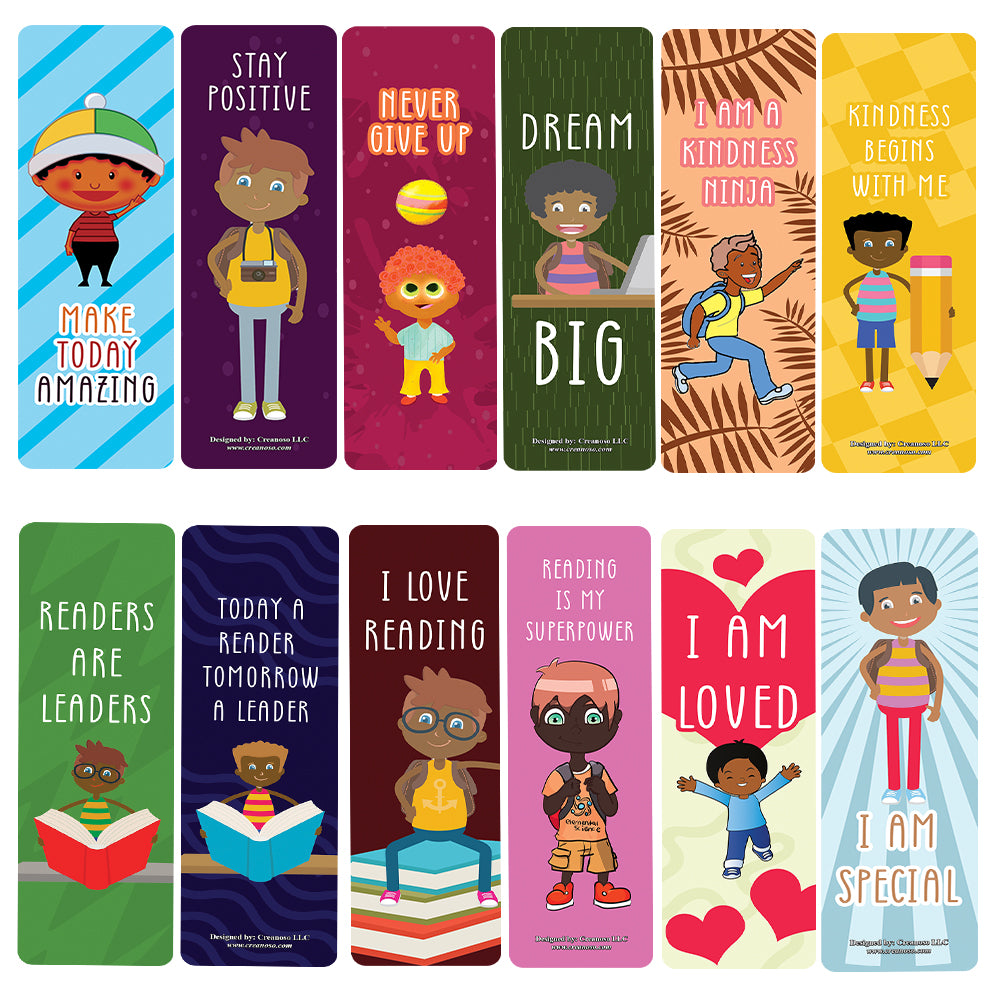 Bookmark for Boys (60-Pack)