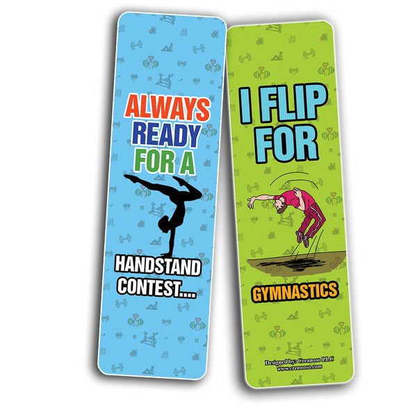 I Do Gymnastics Bookmarks (10-Sets X 6 Cards)