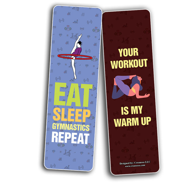 I Do Gymnastics Bookmarks (10-Sets X 6 Cards)
