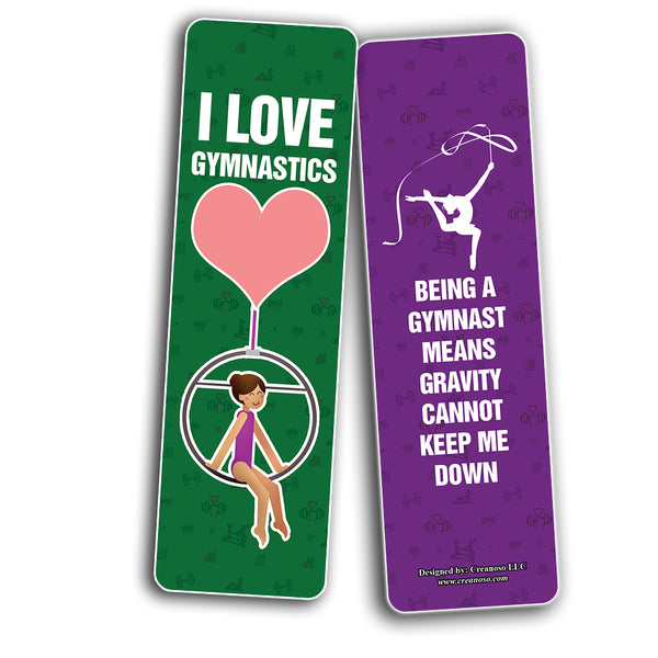 I Do Gymnastics Bookmarks (10-Sets X 6 Cards)