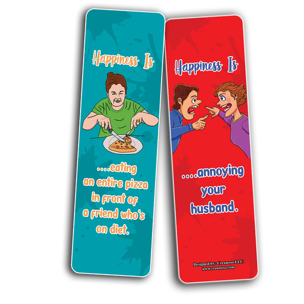 What is Happiness? Happiness IS? bookmarks (5-Sets X 6 Cards)