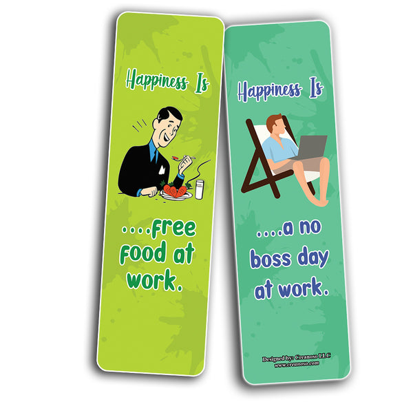 What is Happiness? Happiness IS? bookmarks (10-Sets X 6 Cards)