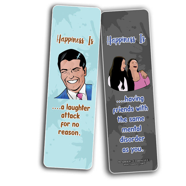 What is Happiness? Happiness IS? bookmarks (5-Sets X 6 Cards)