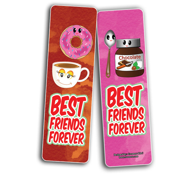 Funny Cool Best Friend Match bookmarks (10-Sets X 6 Cards)