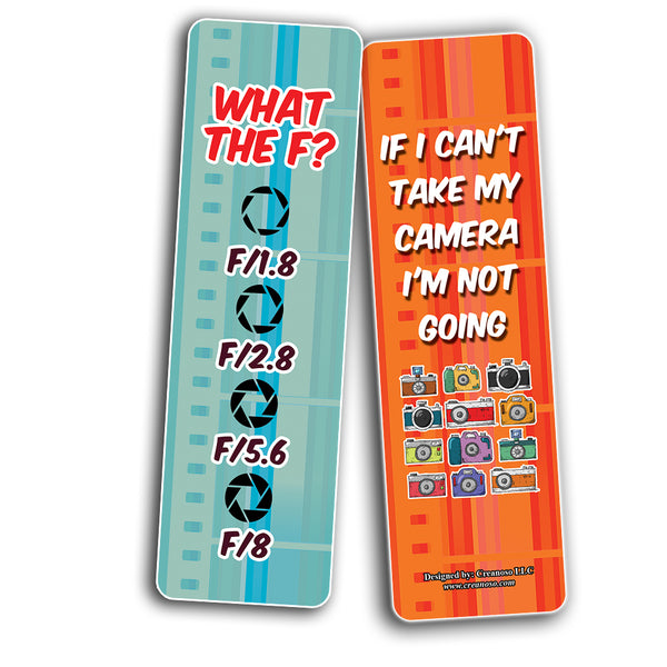 Cool Funny Photography Bookmarks (5-Sets X 6 Cards)