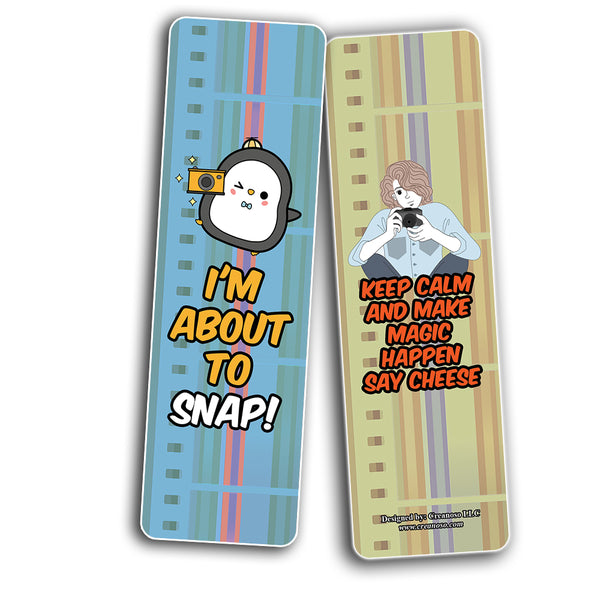Cool Funny Photography Bookmarks (5-Sets X 6 Cards)