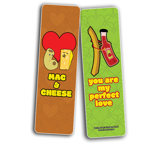 Creanoso Funny Perfect Match Bookmarks (10-Sets X 6 Cards) â€“ Daily Inspirational Card Set â€“ Interesting Book Page Clippers â€“ Great Gifts for Adults and Professionals