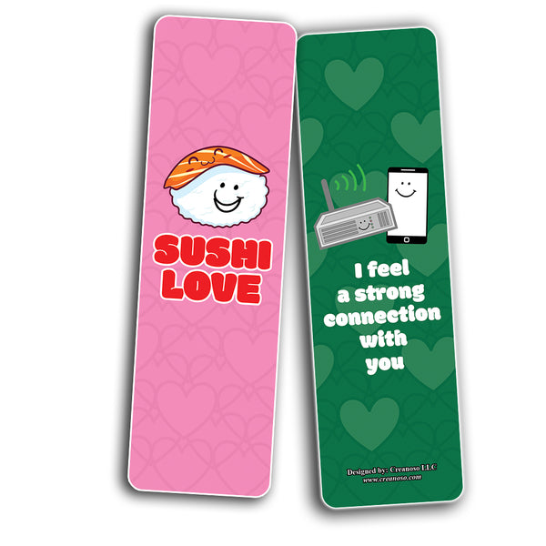 Creanoso Funny Perfect Match Bookmarks (2-Sets X 6 Cards) â€“ Daily Inspirational Card Set â€“ Interesting Book Page Clippers â€“ Great Gifts for Adults and Professionals