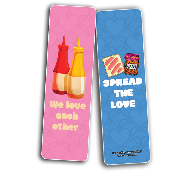 Creanoso Funny Perfect Match Bookmarks (10-Sets X 6 Cards) â€“ Daily Inspirational Card Set â€“ Interesting Book Page Clippers â€“ Great Gifts for Adults and Professionals