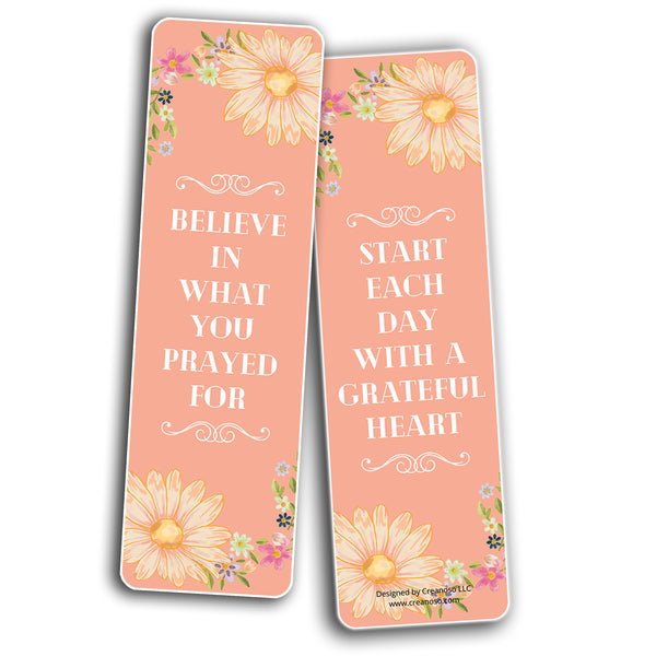 Positive Inspirational Bookmarks (10-Sets X 6 Cards)