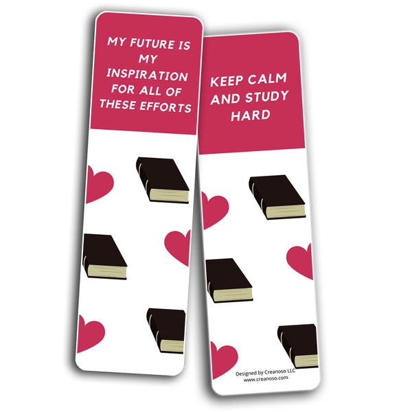 Study Now, Be Proud Later Bookmarks (2-Sets X 6 Cards)