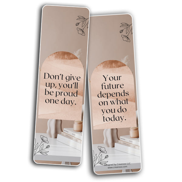 Study Now, Be Proud Later Bookmarks (10-Sets X 6 Cards)