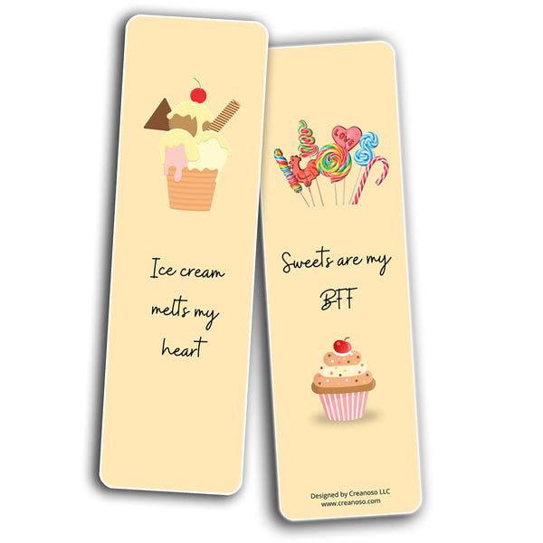 Desserts Make Me Happy Bookmarks (5-Sets X 6 Cards)