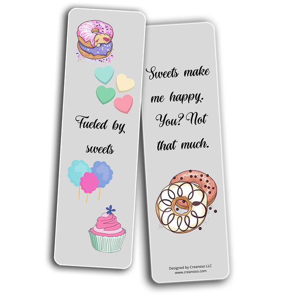Desserts Make Me Happy Bookmarks (10-Sets X 6 Cards)