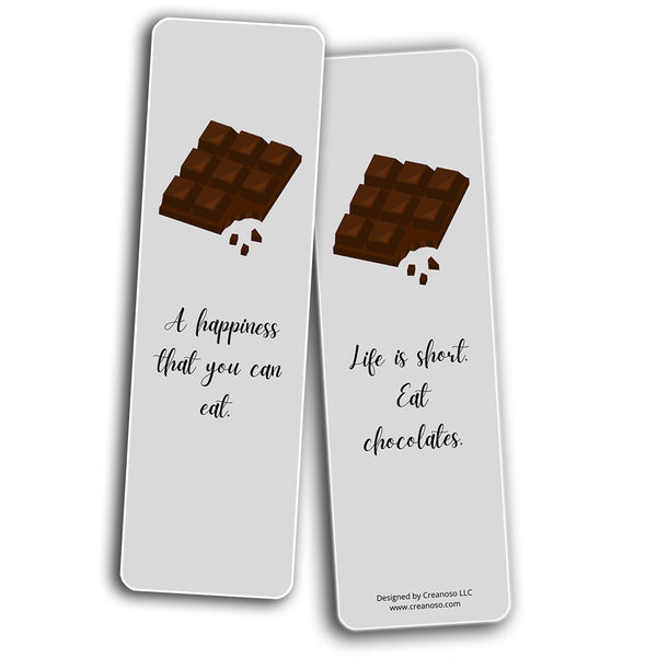 Chocolate Lovers Bookmarks (10-Sets X 6 Cards)