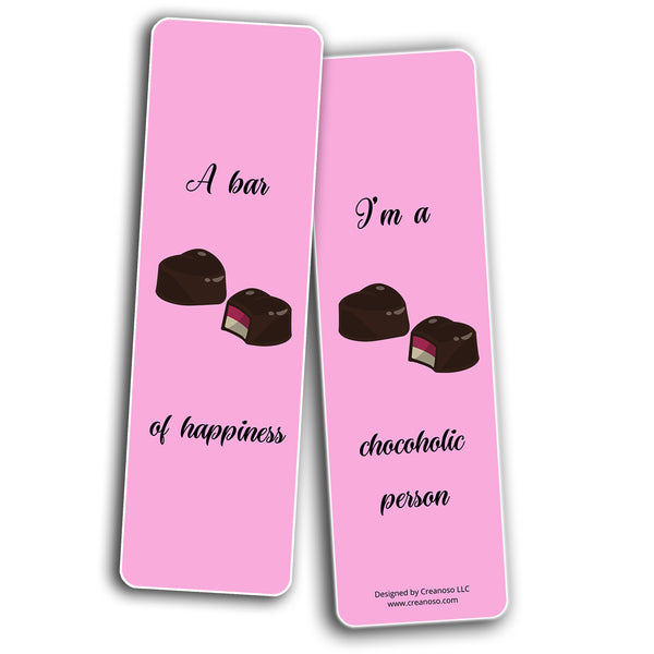 Chocolate Lovers Bookmarks (10-Sets X 6 Cards)