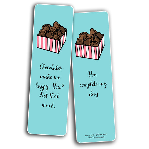 Chocolate Lovers Bookmarks (5-Sets X 6 Cards)