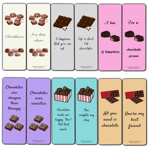 Chocolate Lovers Bookmarks (5-Sets X 6 Cards)