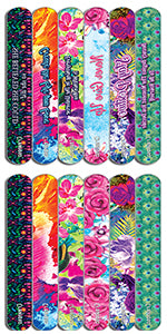 Creanoso She Believed She Could Emery Board (12-Pack) - Great Stocking Stuffers Gifts for Women - Beauty Essential - Keep Your Fingernails and Toenails in Tip-top Shape
