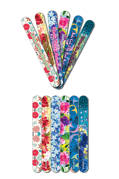 Creanoso Live Love Sparkle Emery Board - Cool Beauty Essential - Stocking Stuffers for Women