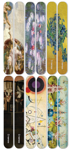 Creanoso Famous Art Series 2 Emery Board (24-Pack)