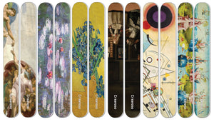 Creanoso Famous Art Series 2 Emery Board (12-Pack)