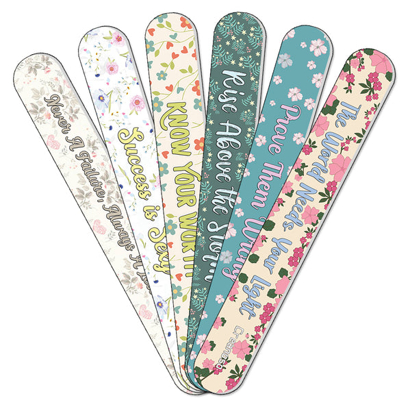 Floral Emery Boards (36-Packs)