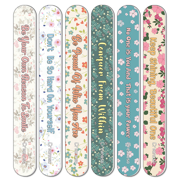 Floral Emery Boards (12-Packs)