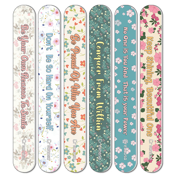 Floral Emery Boards (36-Packs)