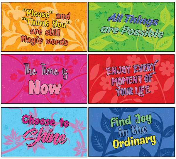 Creanoso Power Thoughts Cards - Awesome Premium Quality Card Stock - Stocking Stuffers Gifts