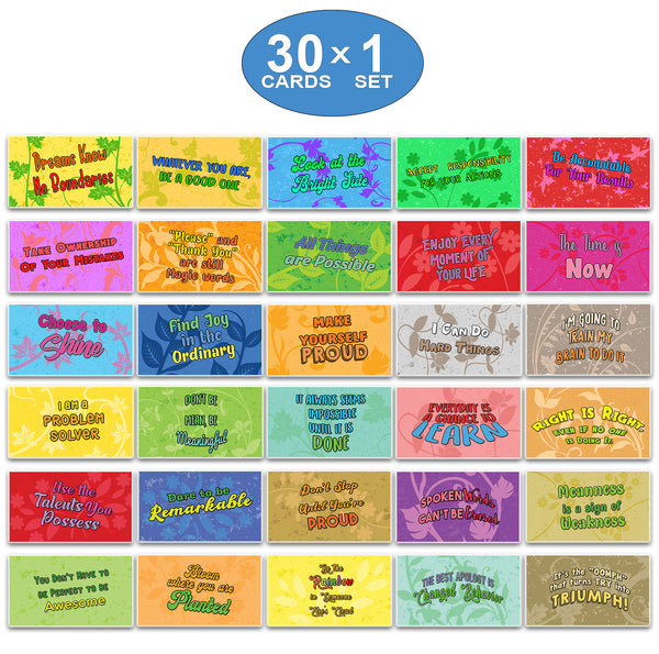 Creanoso Power Thoughts Cards - Awesome Premium Quality Card Stock - Stocking Stuffers Gifts