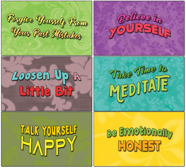 How to Love Yourself Cards (60-Pack)