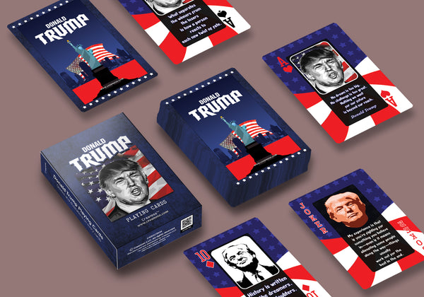 Donald Trump Playing Cards (4 Deck)