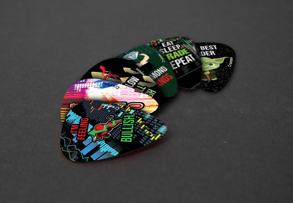Stock Trading Guitar Picks (1-Set X 12 Picks)