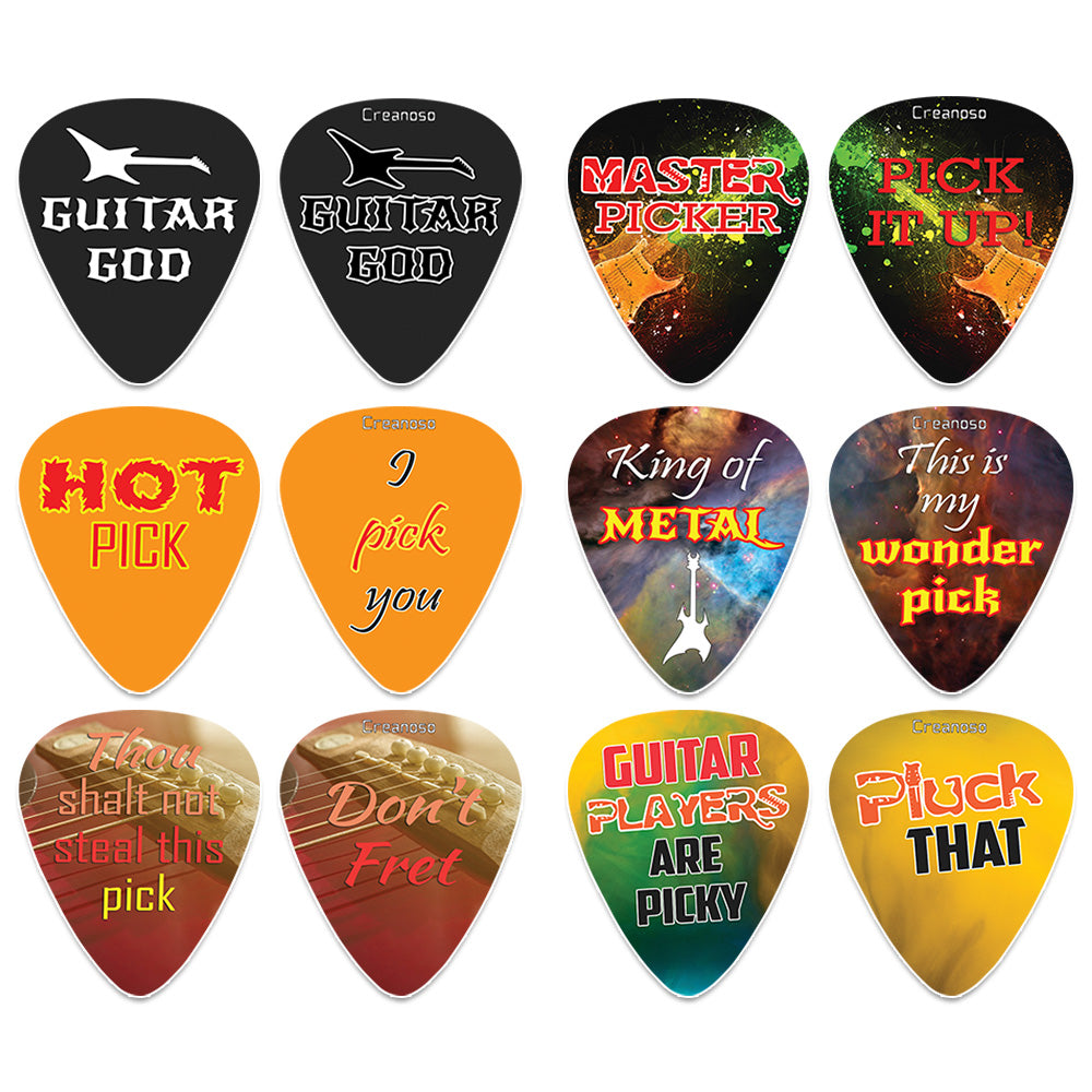Funny guitar deals picks