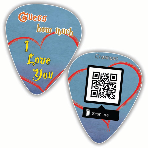 Creanoso Love You 3000 Guitar Picks (12-Pack) - Premium Music Gifts & Guitar Accessories