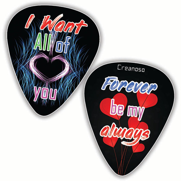 Creanoso Love You 3000 Guitar Picks (12-Pack) - Premium Music Gifts & Guitar Accessories