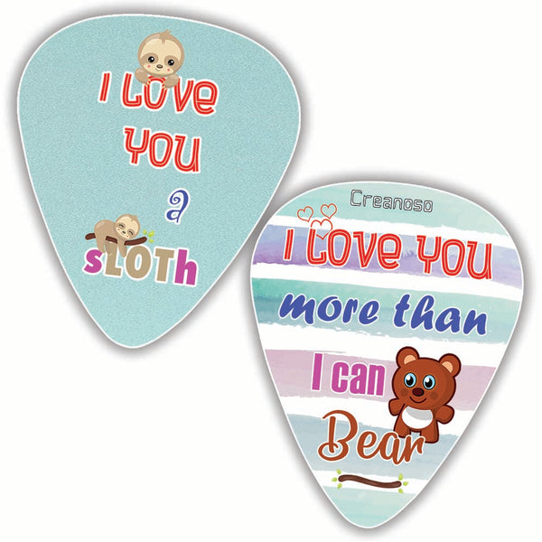 Creanoso Love You 3000 Guitar Picks (12-Pack) - Premium Music Gifts & Guitar Accessories