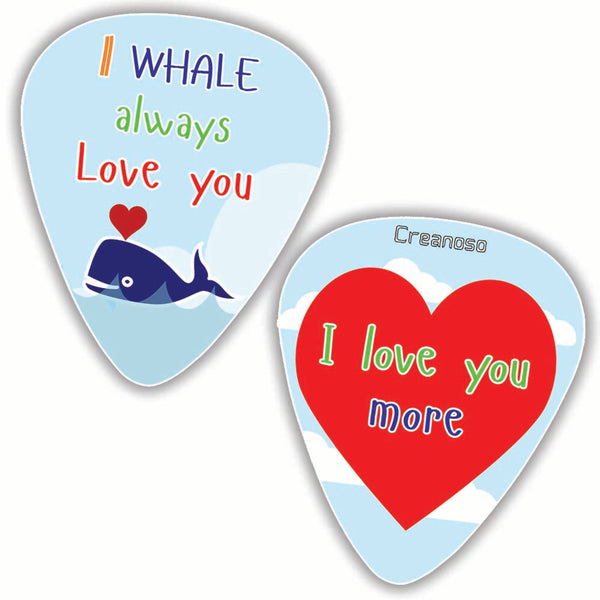Creanoso Love You 3000 Guitar Picks (12-Pack) - Premium Music Gifts & Guitar Accessories