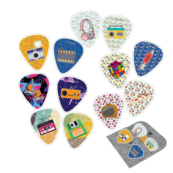 90'S Style Guitar Picks (10-Packs)