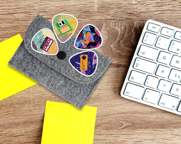 90'S Style Guitar Picks (10-Packs)