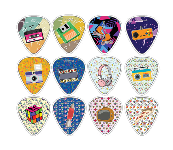 90'S Style Guitar Picks (10-Packs)