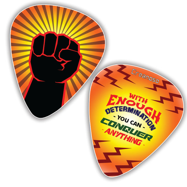 Creanoso Cool Martial Arts Guitar Picks Variety Pack (12-Pack) - Unique Stocking Stuffers Gifts