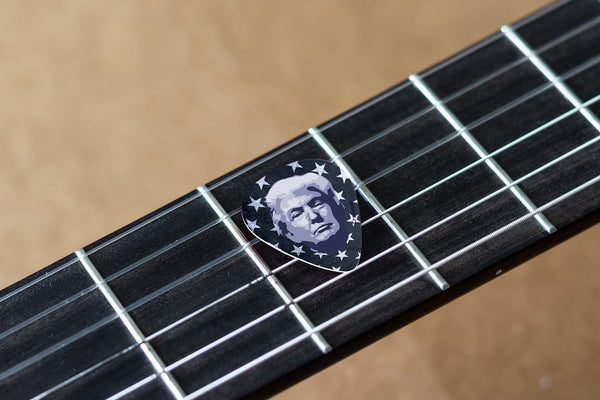 Creanoso Trump President Collectors Guitar Picks (12-Pack) - Unique Stocking Stuffers Gifts